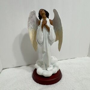 Ebony Visions FAITH by Thomas Blackshear Figurine Women Angel 96012 The Virtues